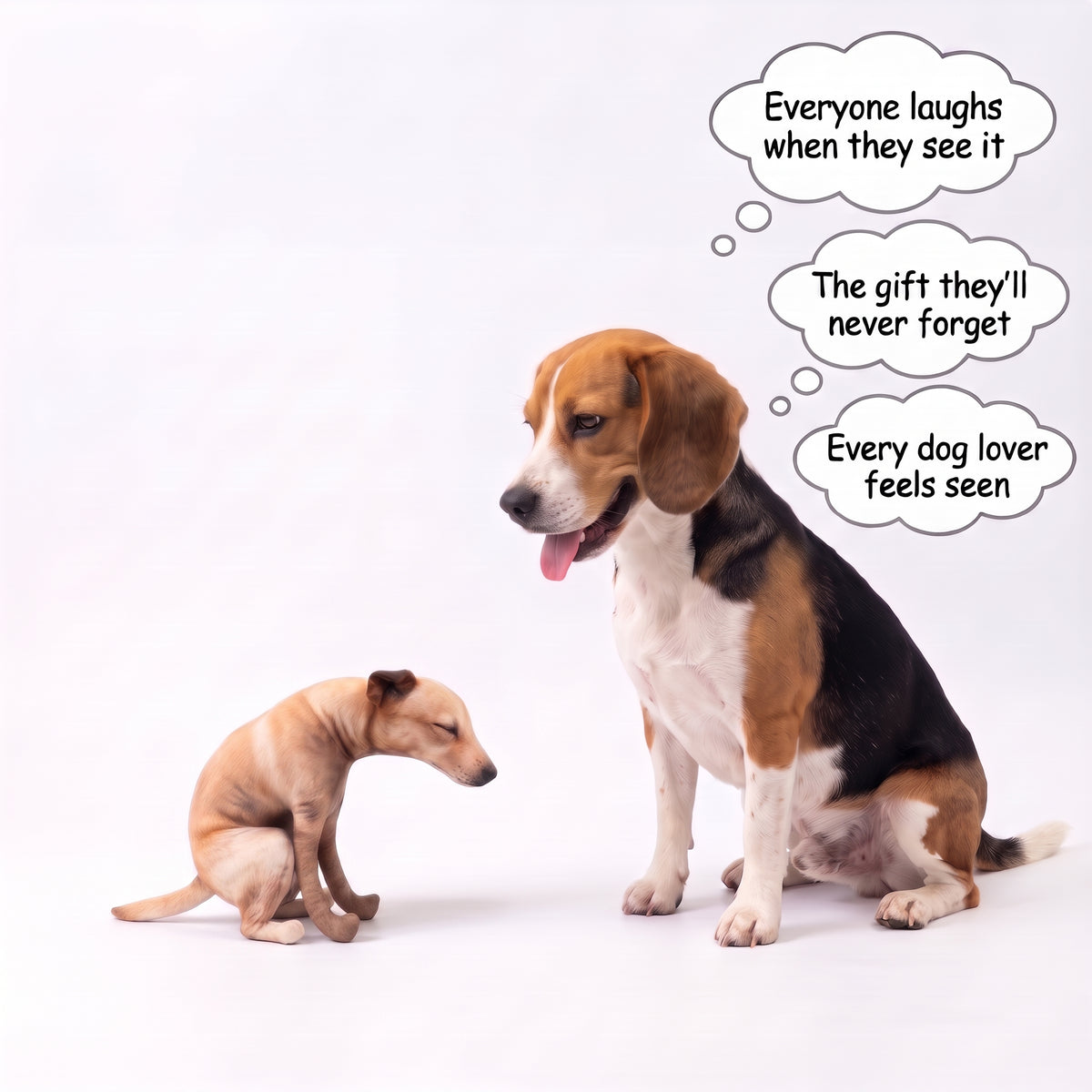 DOODIE realistic prank pup plush 15 cm (5.9 in)