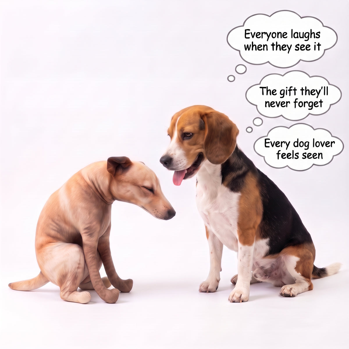 DOODIE realistic prank pup plush 40 cm (15.7 in)
